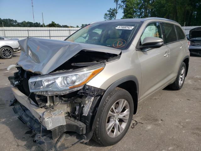Photo 2 from auction – 2015 TOYOTA HIGHLANDER with VIN 5TDJKRFH4FS157911