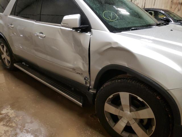 Photo 9 from auction – 2009 GMC ACADIA SLT with VIN 1GKER33D09J100705