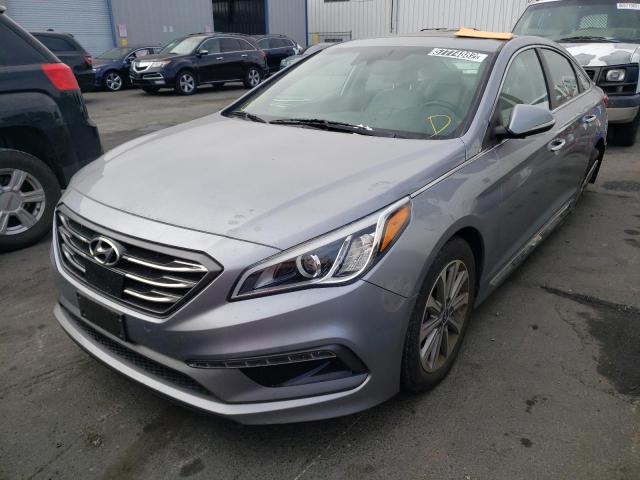 Photo 2 from auction – 2017 HYUNDAI SONATA SPO with VIN 5NPE34AF2HH458158