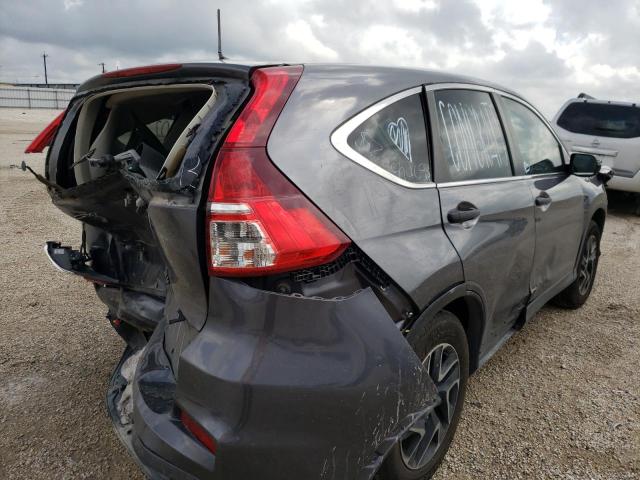 Photo 4 from auction – 2016 HONDA CR-V SE with VIN 5J6RM3H44GL027757
