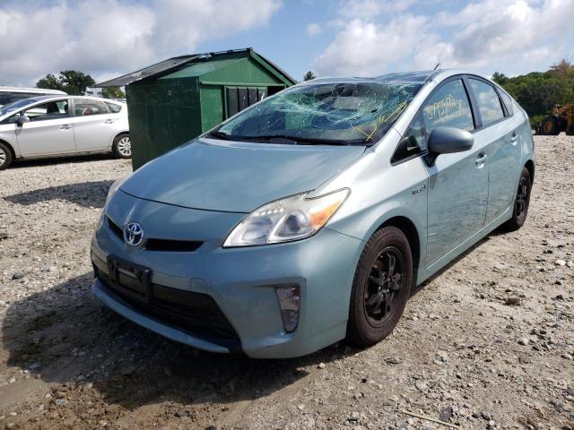 Photo 2 from auction – 2013 TOYOTA PRIUS with VIN JTDKN3DU1D5601029