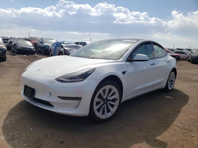 Photo 2 from auction – 2022 TESLA MODEL 3 with VIN 5YJ3E1EB8NF167021