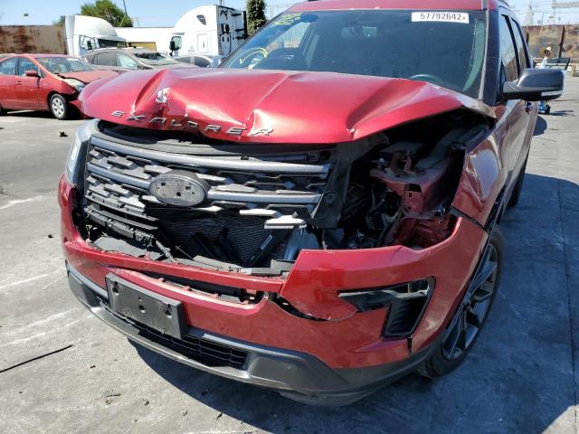 Photo 9 from auction – 2018 FORD EXPLORER X with VIN 1FM5K7D88JGB56509