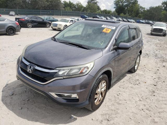 Photo 2 from auction – 2015 HONDA CR-V EX with VIN 5J6RM3H50FL010249