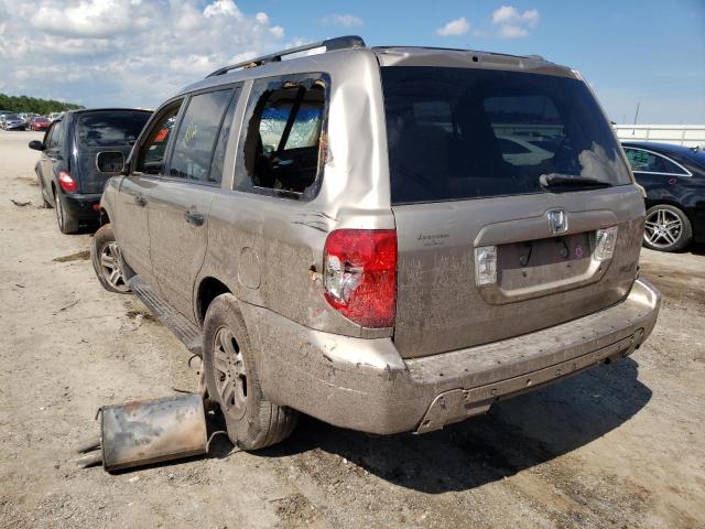 Photo 3 from auction – 2004 HONDA PILOT EXL with VIN 2HKYF18684H612018