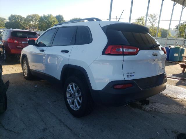 Photo 3 from auction – 2016 JEEP CHEROKEE S with VIN 1C4PJMAB2GW142053
