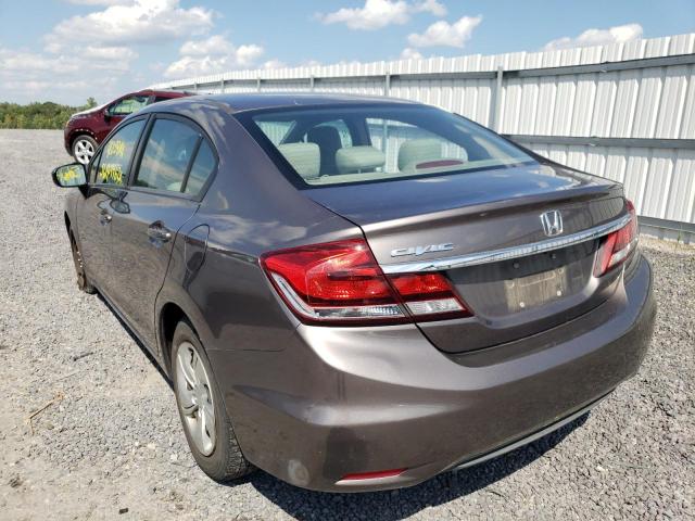 Photo 3 from auction – 2014 HONDA CIVIC LX with VIN 19XFB2F59EE246496