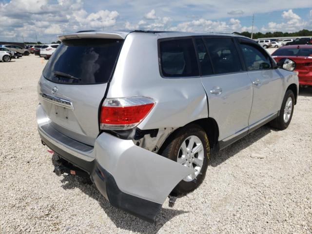 Photo 4 from auction – 2013 TOYOTA HIGHLANDER with VIN 5TDZK3EH0DS128842