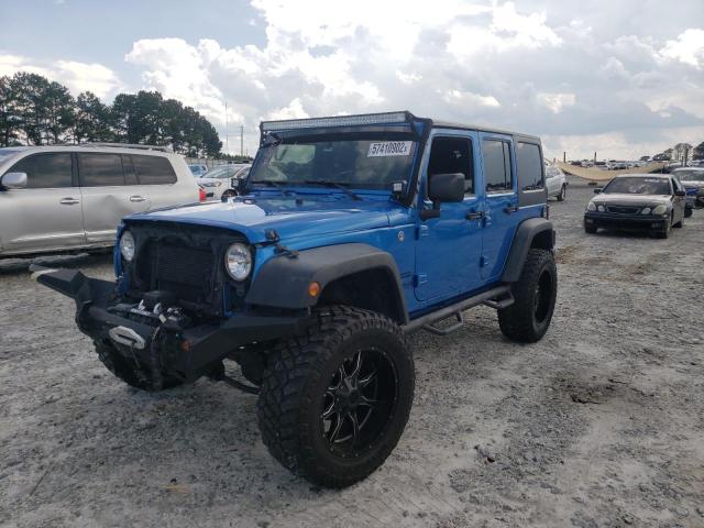 Photo 2 from auction – 2016 JEEP WRANGLER U with VIN 1C4BJWDG8GL301592