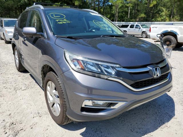 HONDA CR-V EX 2015 with VIN 2HKRM4H5XFH673697 - Photo from auction