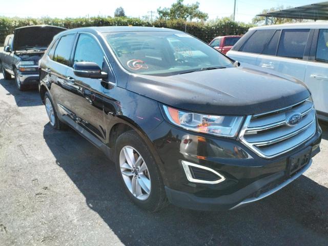 FORD EDGE SEL 2015 with VIN 2FMTK3J96FBB28820 - Photo from auction