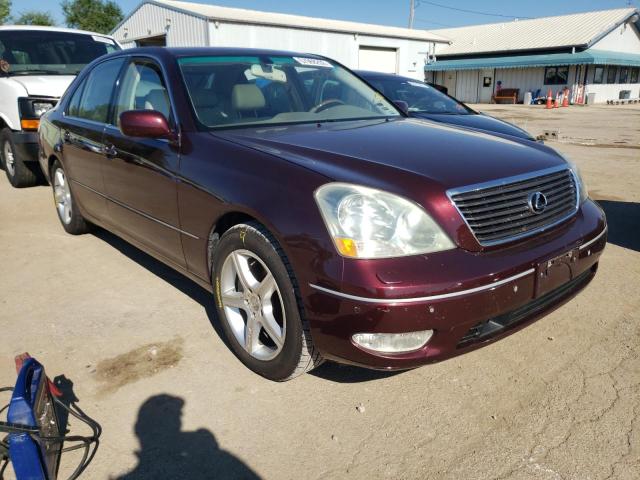 LEXUS LS 430 2003 with VIN JTHBN30F830116727 - Photo from auction