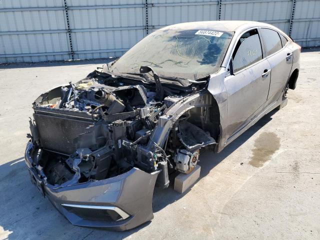 Photo 2 from auction – 2019 HONDA CIVIC LX with VIN 19XFC2F69KE212933