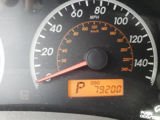 Photo 8 from auction – 2009 TOYOTA COROLLA BA with VIN 1NXBU40E49Z010063