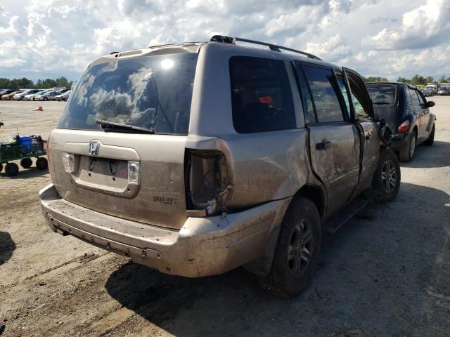Photo 4 from auction – 2004 HONDA PILOT EXL with VIN 2HKYF18684H612018