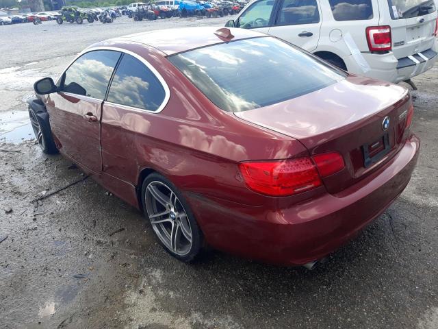 Photo 3 from auction – 2011 BMW 328 I with VIN WBAKE3C50BE557691