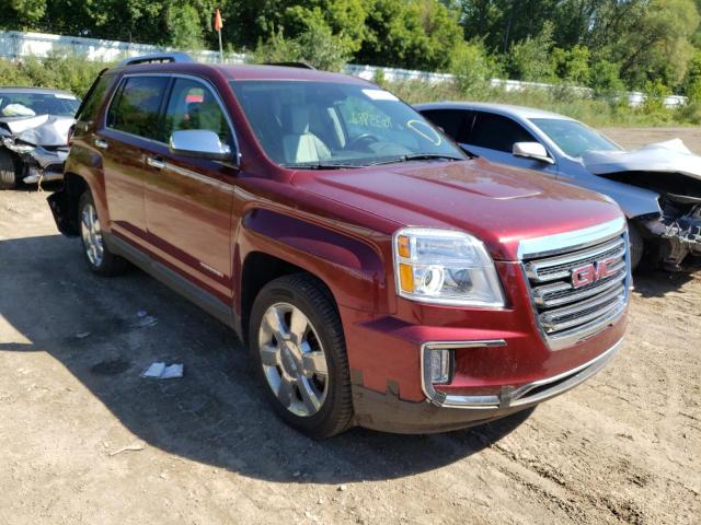 GMC TERRAIN SL 2016 with VIN 2GKFLUE33G6162092 - Photo from auction