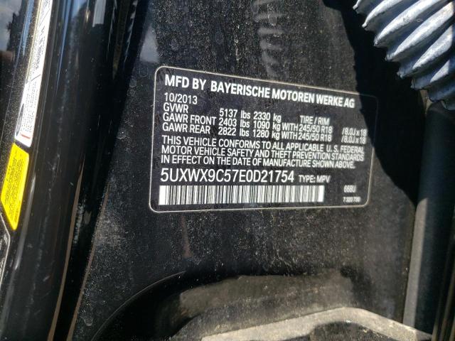 Photo 10 from auction – 2014 BMW X3 XDRIVE2 with VIN 5UXWX9C57E0D21754