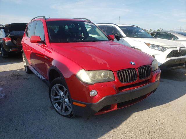 BMW X3 3.0SI 2008 with VIN WBXPC93488WJ11870 - Photo from auction