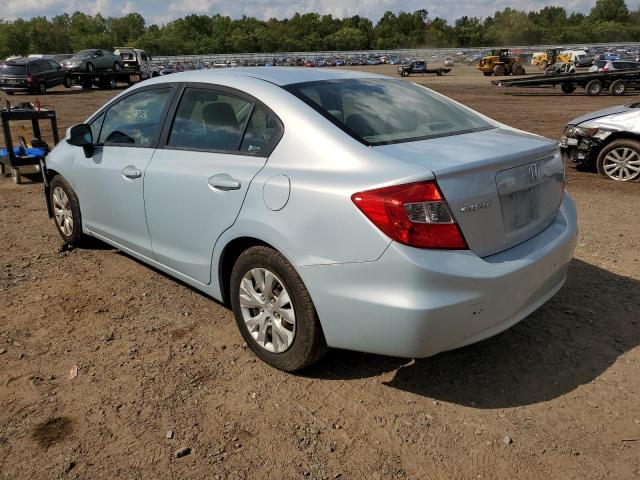 Photo 3 from auction – 2012 HONDA CIVIC LX with VIN 19XFB2F50CE334432