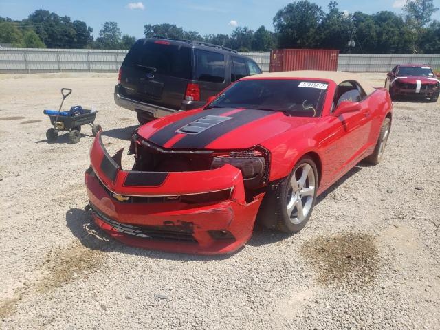 Photo 2 from auction – 2014 CHEVROLET CAMARO 2SS with VIN 2G1FK3DJXE9176052
