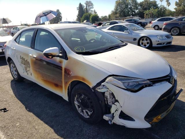 TOYOTA COROLLA L 2017 with VIN 5YFBURHE2HP606547 - Photo from auction
