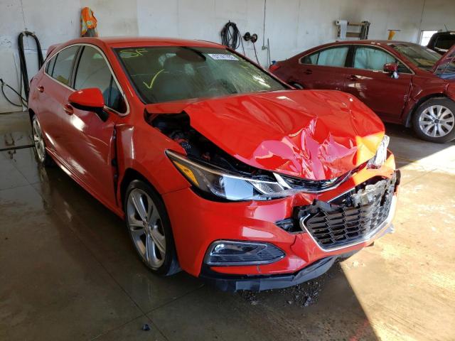 CHEVROLET CRUZE PREM 2017 with VIN 3G1BF6SM7HS539674 - Photo from auction