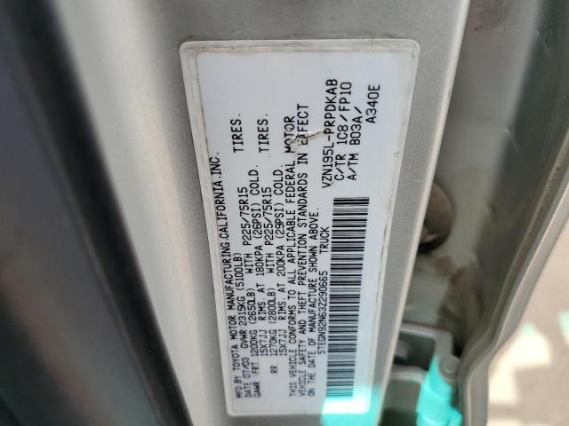 Photo 10 from auction – 2003 TOYOTA TACOMA DOU with VIN 5TEGN92N63Z290665