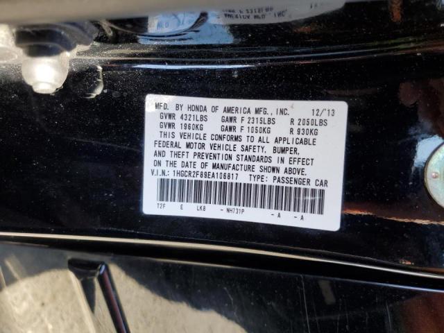 Photo 10 from auction – 2014 HONDA ACCORD EXL with VIN 1HGCR2F89EA106817