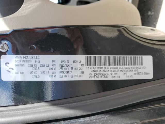 Photo 10 from auction – 2016 DODGE GRAND CARA with VIN 2C4RDGCG2GR387731