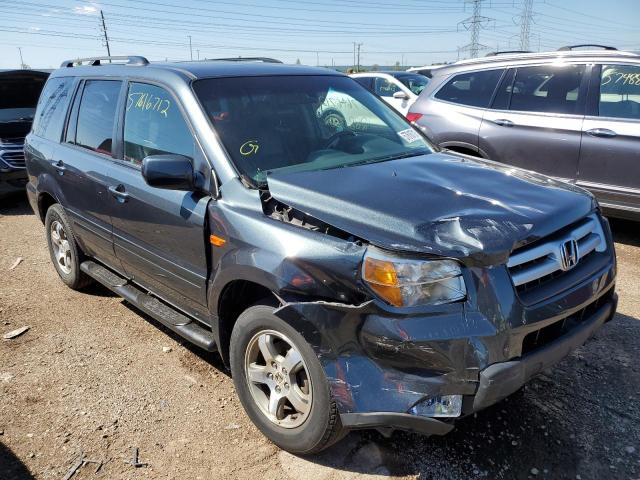 HONDA PILOT EX 2006 with VIN 5FNYF286X6B032230 - Photo from auction