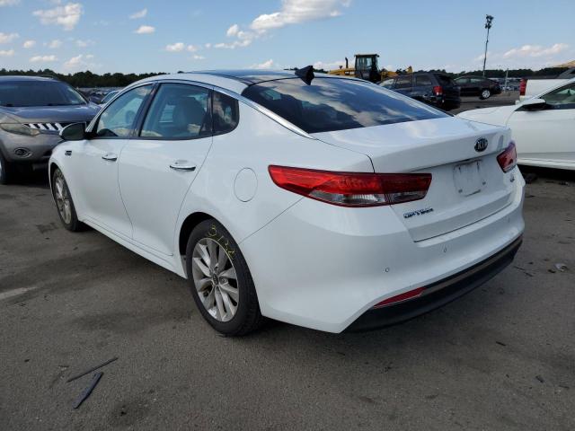Photo 3 from auction – 2016 KIA OPTIMA EX with VIN 5XXGU4L39GG080018