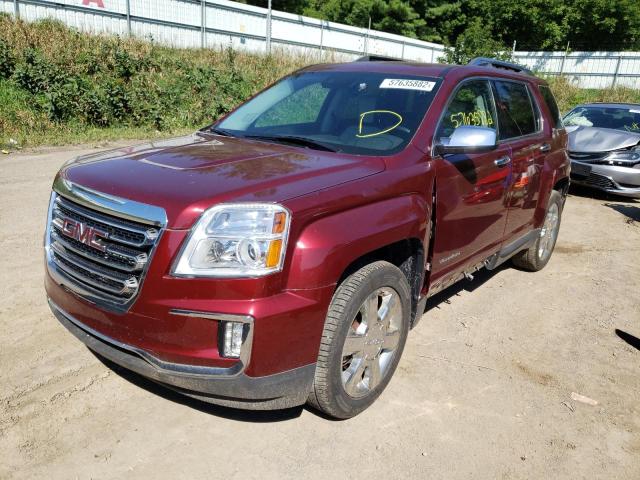 Photo 2 from auction – 2016 GMC TERRAIN SL with VIN 2GKFLUE33G6162092