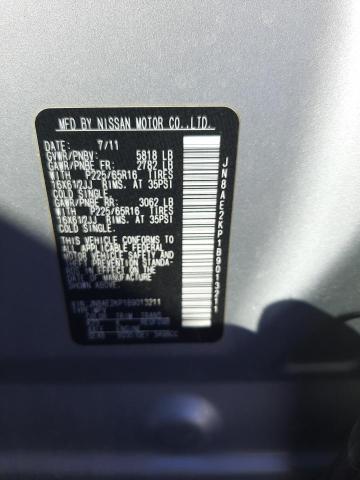 Photo 10 from auction – 2011 NISSAN QUEST S with VIN JN8AE2KP1B9013211