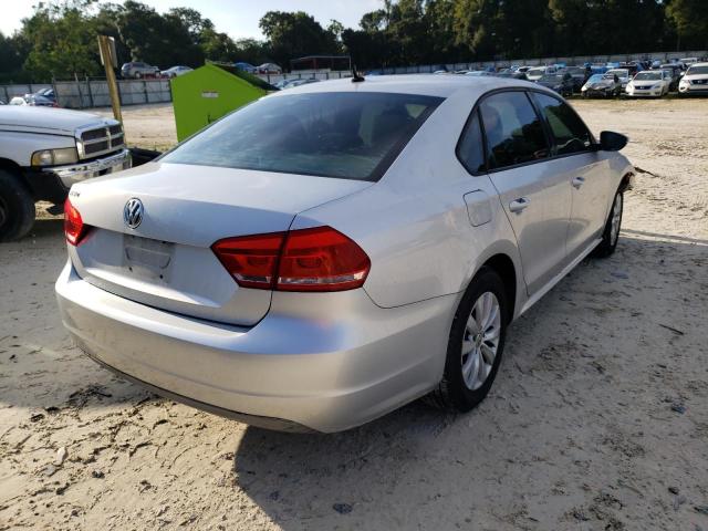 Photo 4 from auction – 2012 VOLKSWAGEN PASSAT S with VIN 1VWAH7A32CC065463