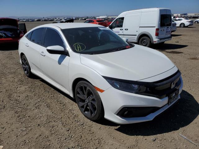 HONDA CIVIC 2020 with VIN 19XFC2F85LE211734 - Photo from auction