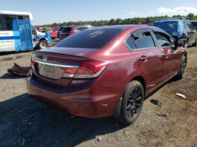 Photo 4 from auction – 2013 HONDA CIVIC LX with VIN 2HGFB2F50DH585023