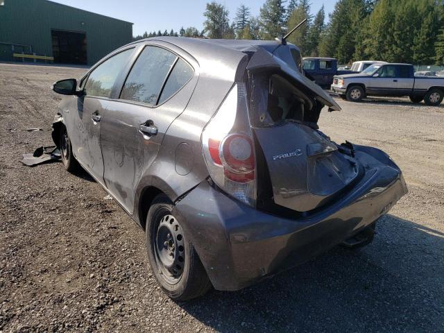 Photo 3 from auction – 2014 TOYOTA PRIUS C with VIN JTDKDTB35E1558093
