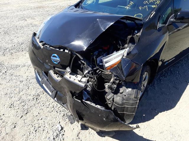 Photo 9 from auction – 2014 NISSAN LEAF S with VIN 1N4AZ0CP0EC339811
