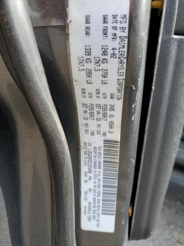 Photo 10 from auction – 2002 JEEP GRAND CHER with VIN 1J8GW58N52C254890