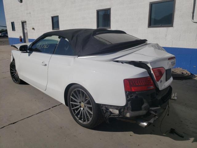 Photo 3 from auction – 2013 AUDI A5 PREMIUM with VIN WAULFAFH0DN000374