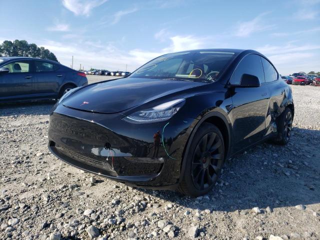 Photo 2 from auction – 2022 TESLA MODEL Y with VIN 7SAYGDEE4NF441703