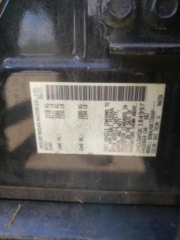 Photo 10 from auction – 2011 NISSAN ALTIMA HYB with VIN 1N4CL2AP3BC184997