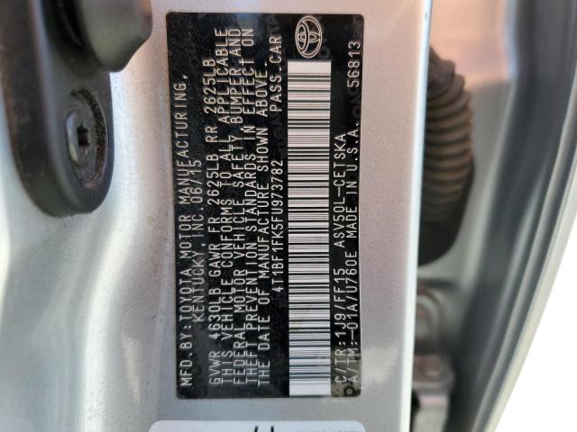 Photo 10 from auction – 2015 TOYOTA CAMRY LE with VIN 4T1BF1FK5FU973782