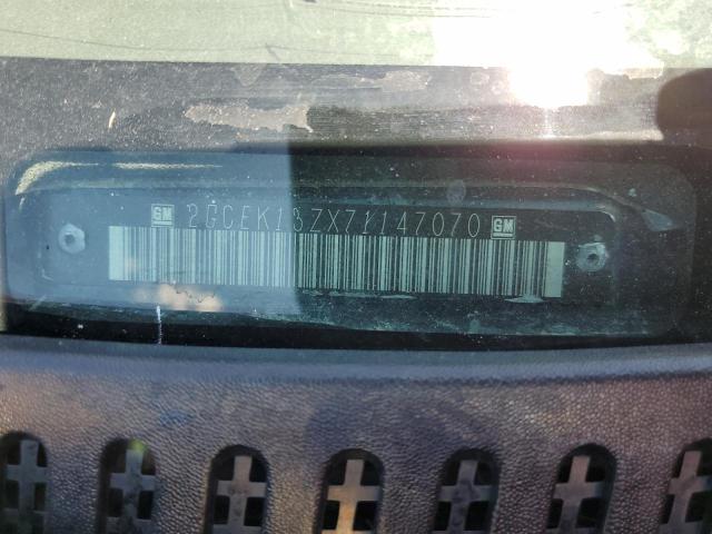 Photo 10 from auction – 2007 CHEVROLET SILVERADO with VIN 2GCEK13ZX71147070