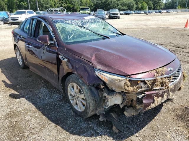 KIA OPTIMA LX 2016 with VIN 5XXGT4L33GG116434 - Photo from auction