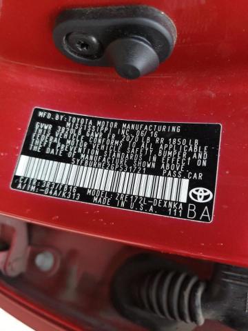 Photo 10 from auction – 2016 TOYOTA COROLLA L with VIN 5YFBURHE2GP531721