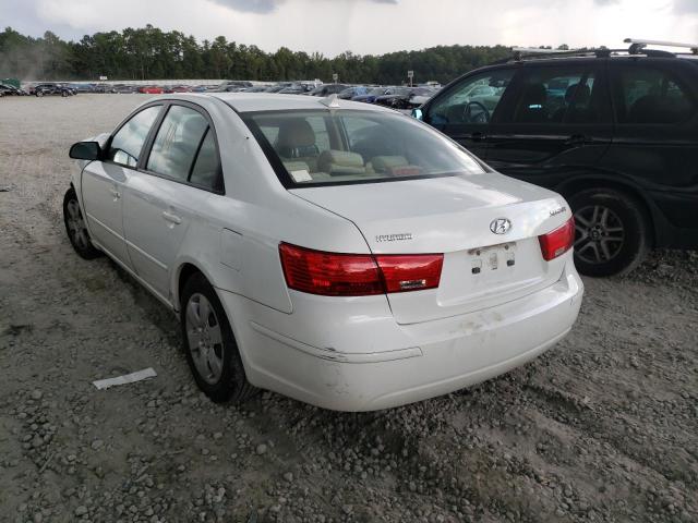 Photo 3 from auction – 2009 HYUNDAI SONATA with VIN 5NPET46C09H464489