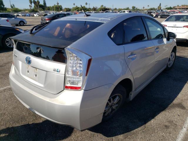 Photo 4 from auction – 2011 TOYOTA PRIUS with VIN JTDKN3DU5B0250796