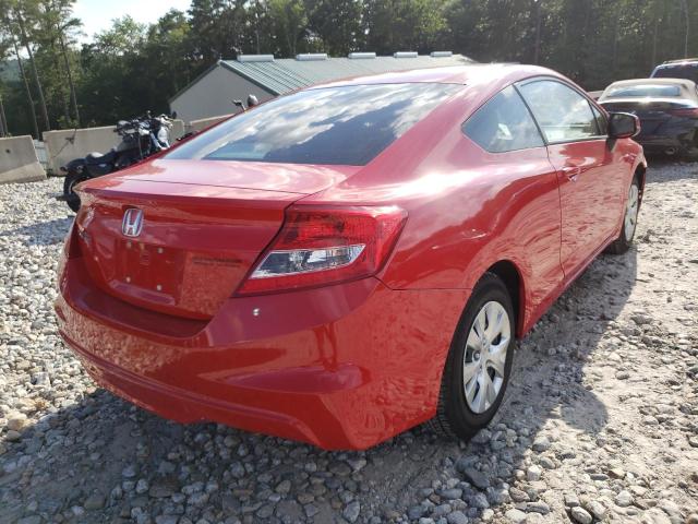 Photo 4 from auction – 2012 HONDA CIVIC LX with VIN 2HGFG3B50CH554883